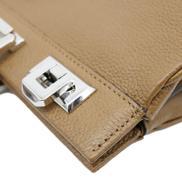 Gucci Zumi Medium Leather Top Handle Shoulder Bag Brown 564714 - Picture 6 of 12